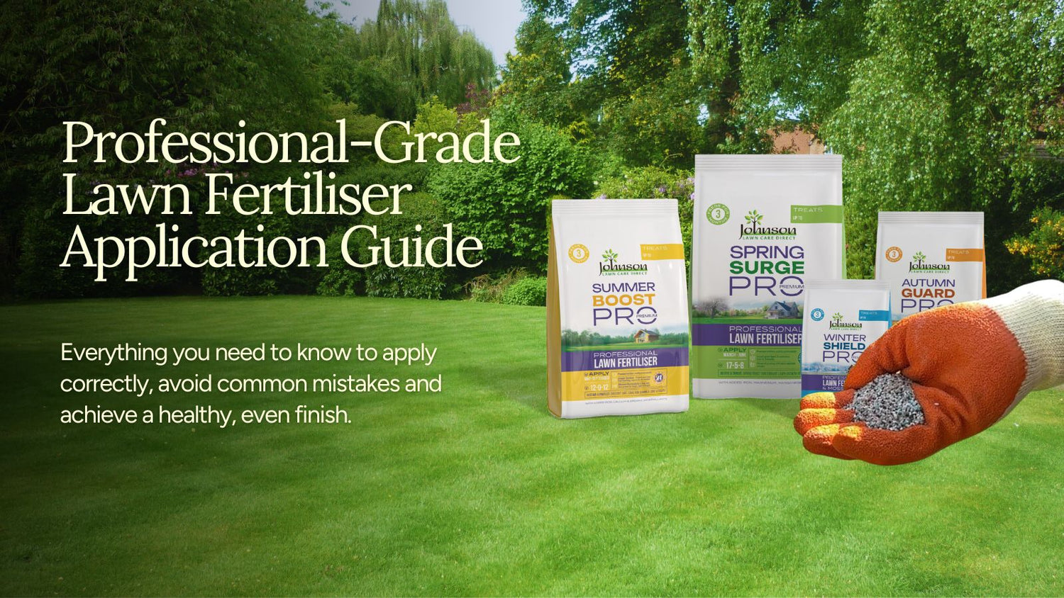 How to Apply Lawn Fertiliser Properly for Professional Results in the UK