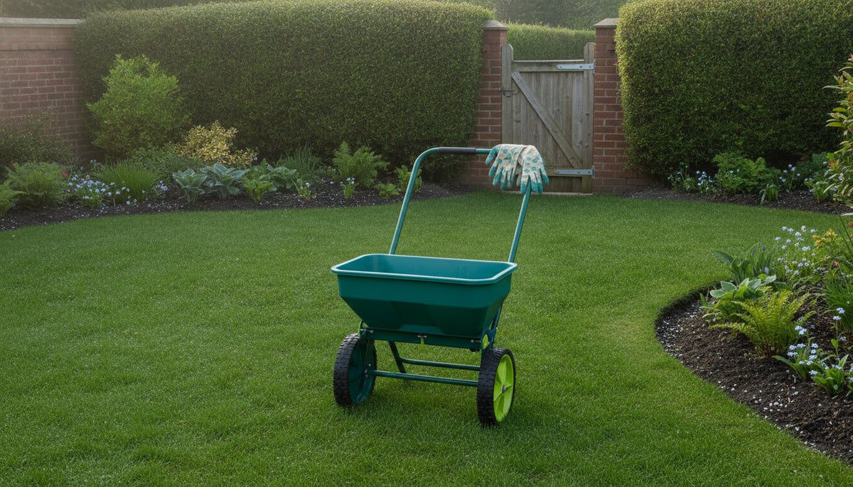 Choosing the Best Lawn Fertiliser Spreader for Professional UK Results